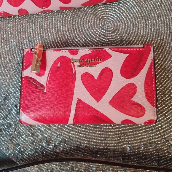 Kate Spade ❤  Cameron Street Hilli Heart Bag & Wallet Set - Picture 12 of 15